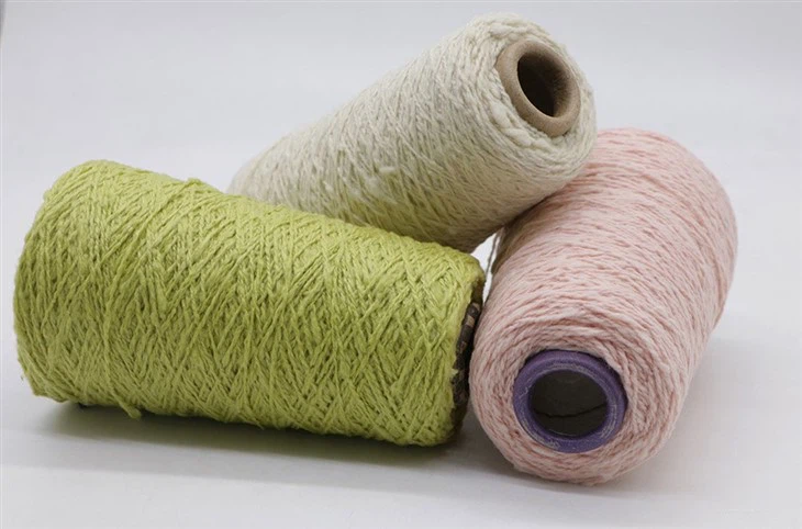Wool Nylon Blended Nep Yarn